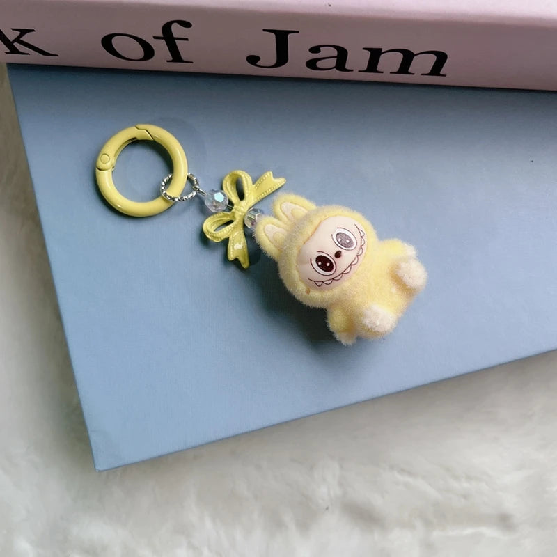 Labubu Bow Keychain