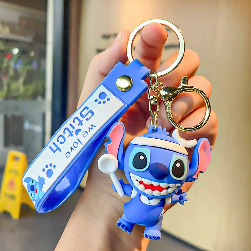 Cartoon Anime Keychain Set