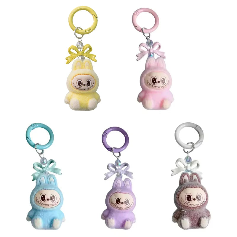 Labubu Bow Keychain