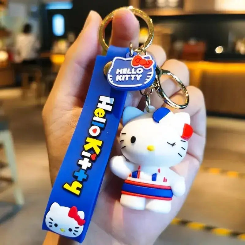 Hello Kitty and Cinnamoroll Keychains