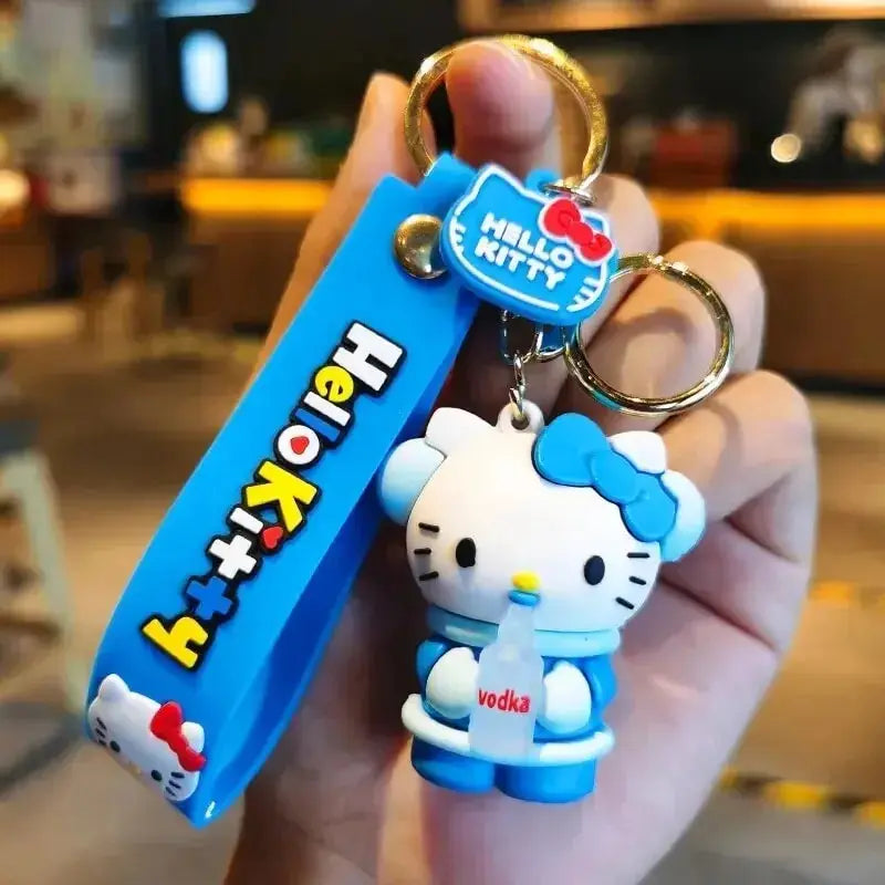 Hello Kitty and Cinnamoroll Keychains