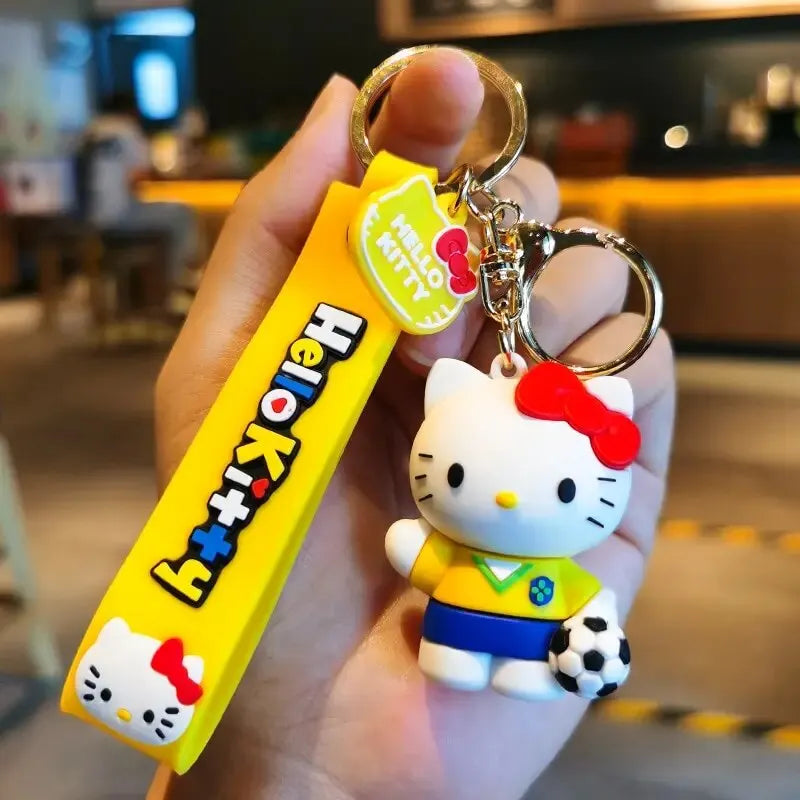 Hello Kitty and Cinnamoroll Keychains