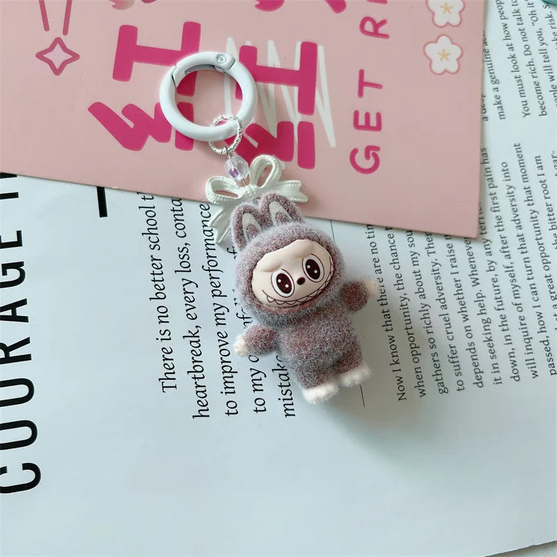 Cute Labubu Keychain Set