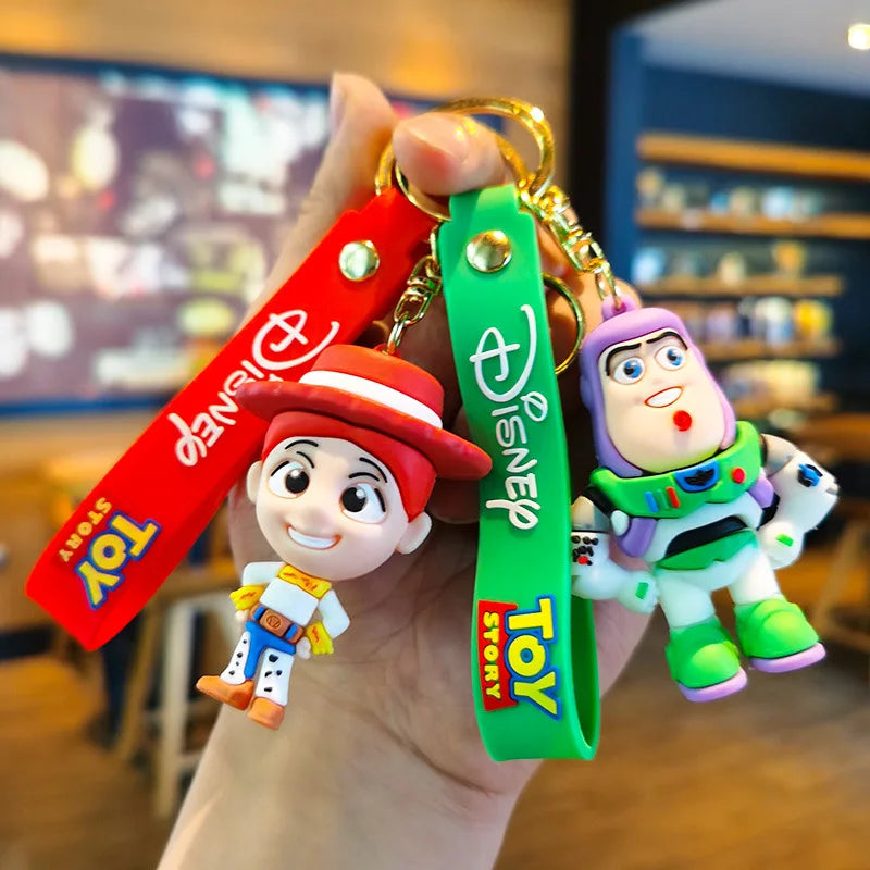 Cartoon Anime Keychain Set