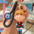 Cartoon Anime Keychain Set