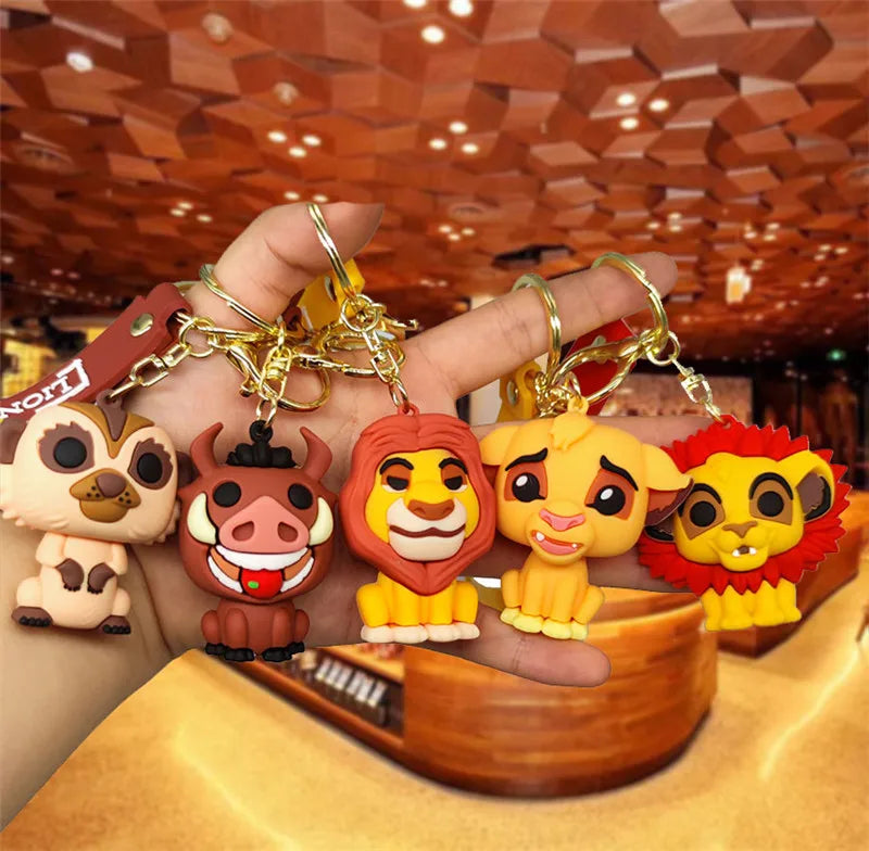 Cartoon Anime Keychain Set