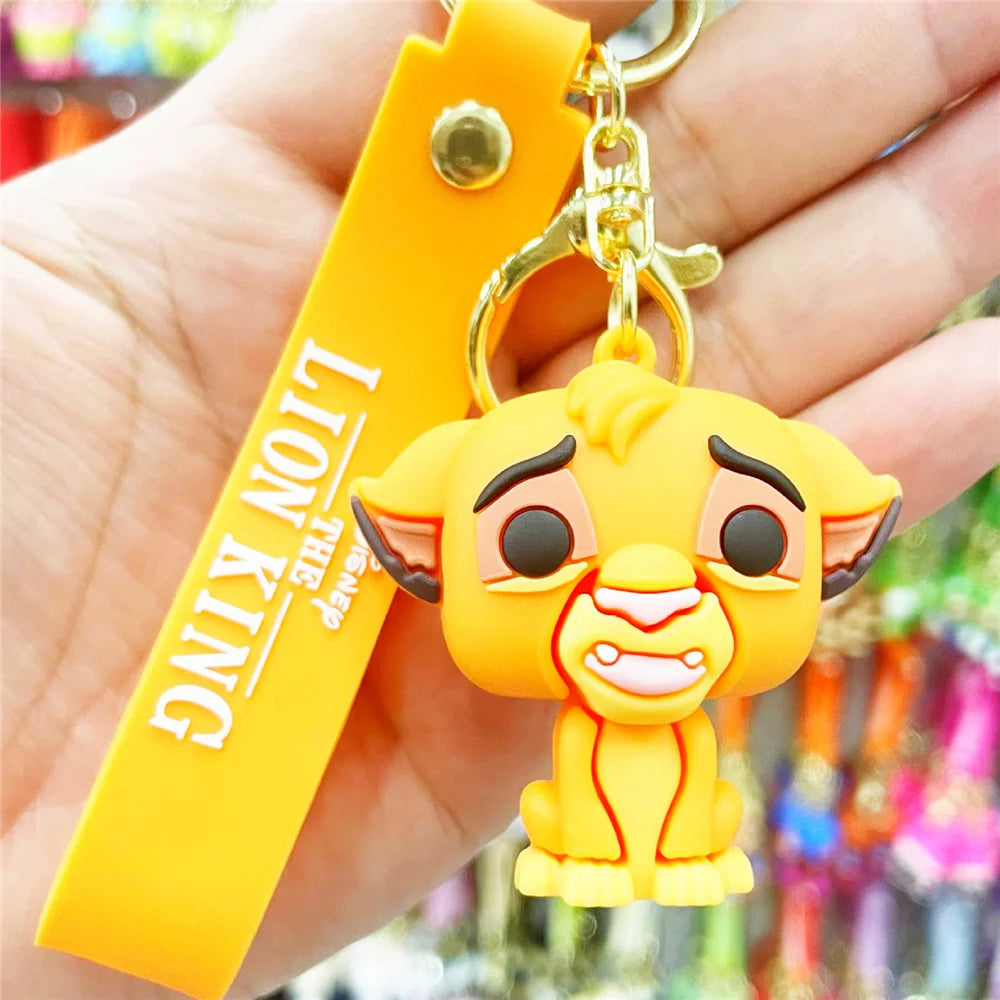 Cartoon Anime Keychain Set