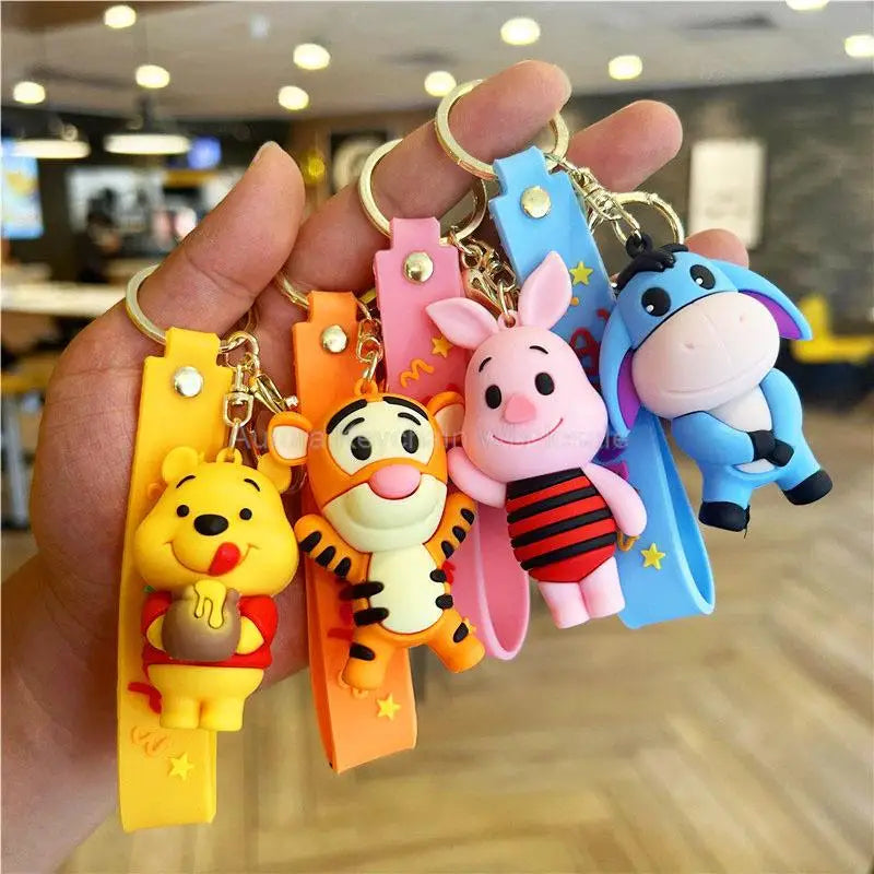 Cartoon Anime Keychain Set