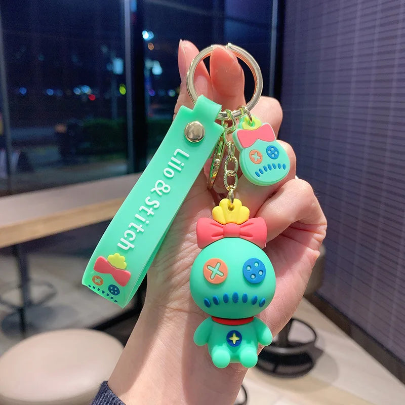 Cartoon Anime Keychain Set