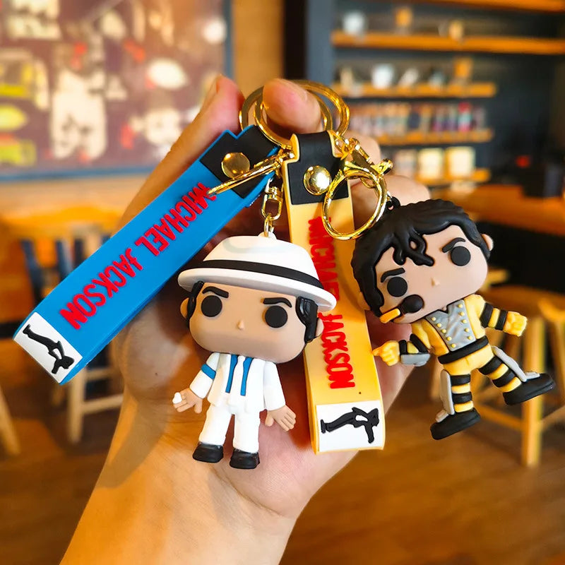 Michael Jackson Keychain