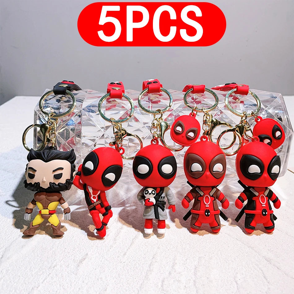 Deadpool Wolverine Keychain