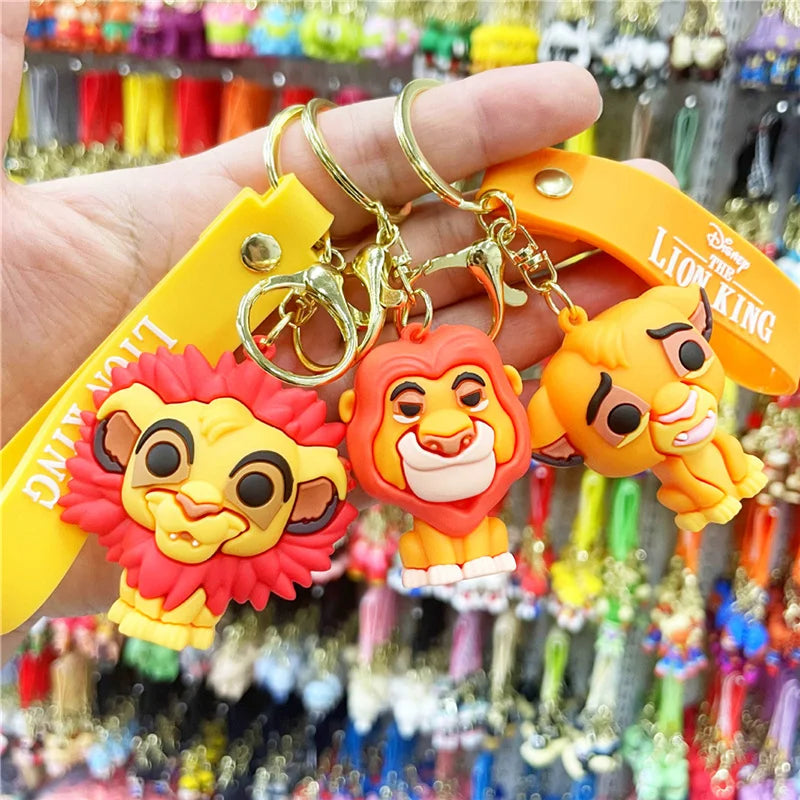 Cartoon Anime Keychain Set