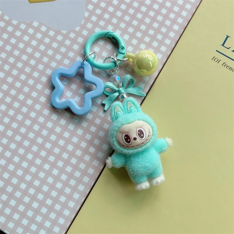 Labubu Bow Keychain