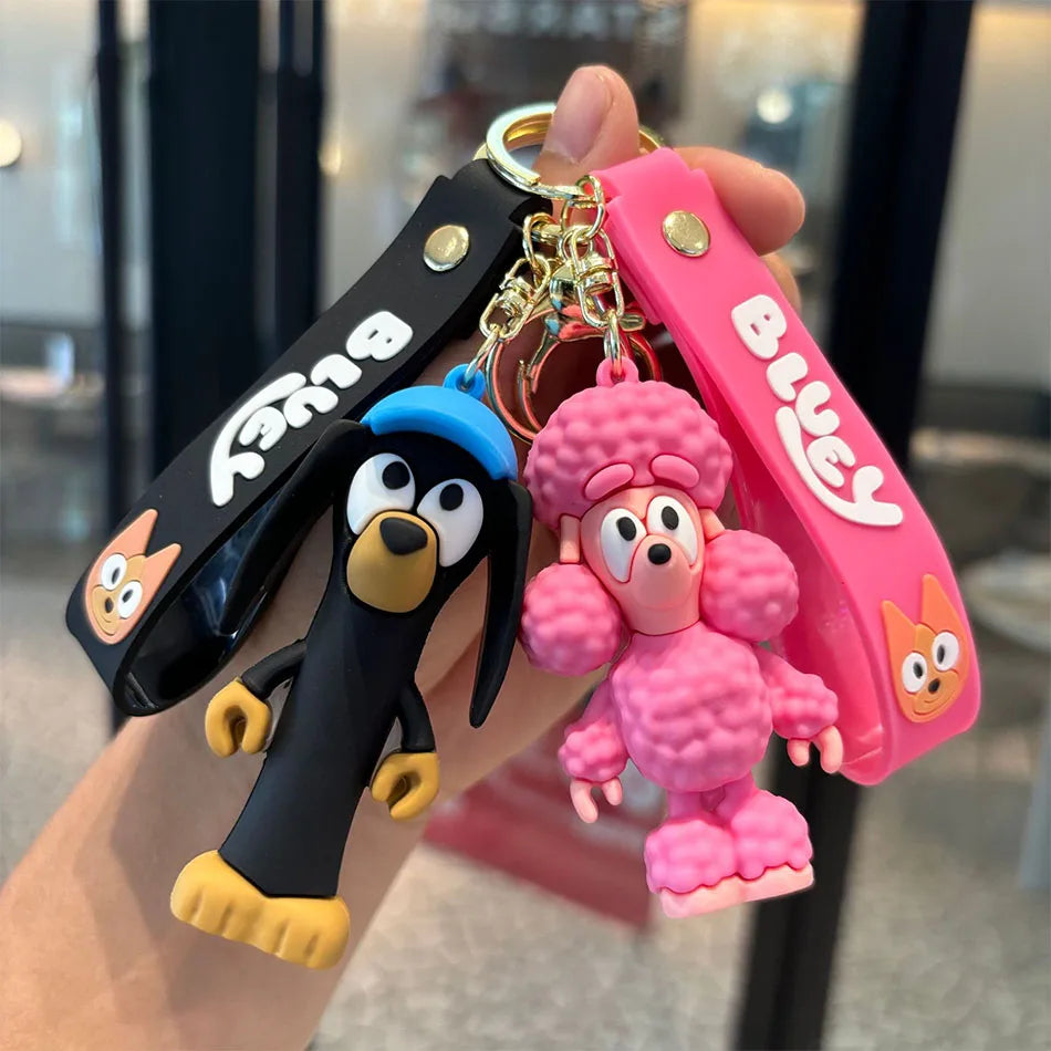 Bluey Family Keychains