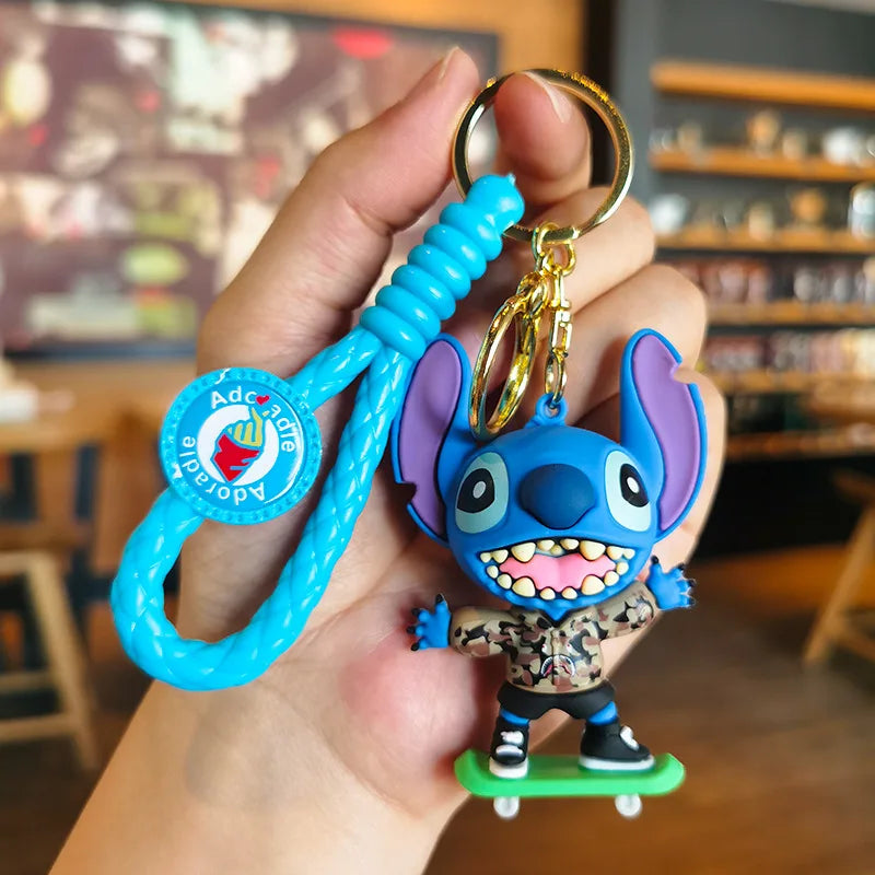 Cartoon Anime Keychain Set