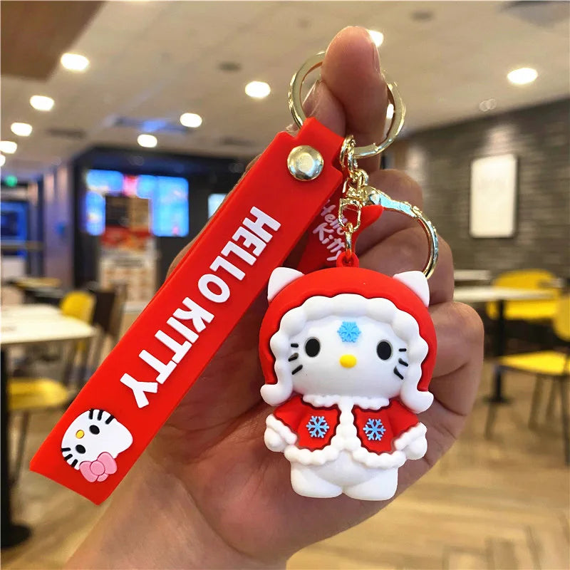 Hello Kitty and Cinnamoroll Keychains