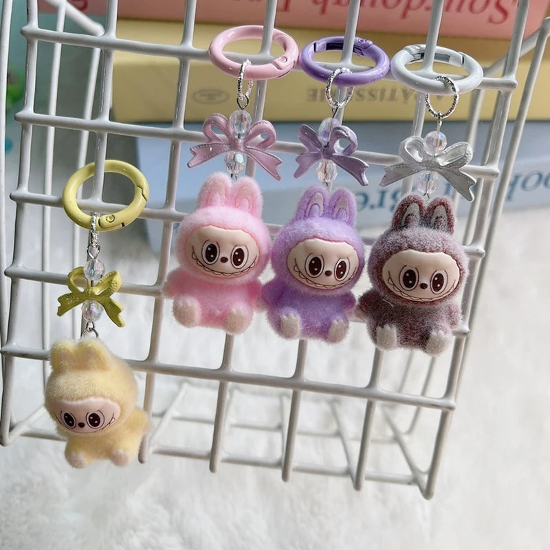 Labubu Bow Keychain
