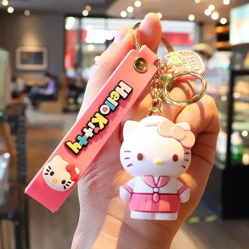 Hello Kitty and Cinnamoroll Keychains