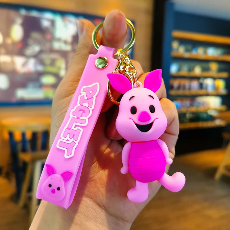 Cartoon Anime Keychain Set