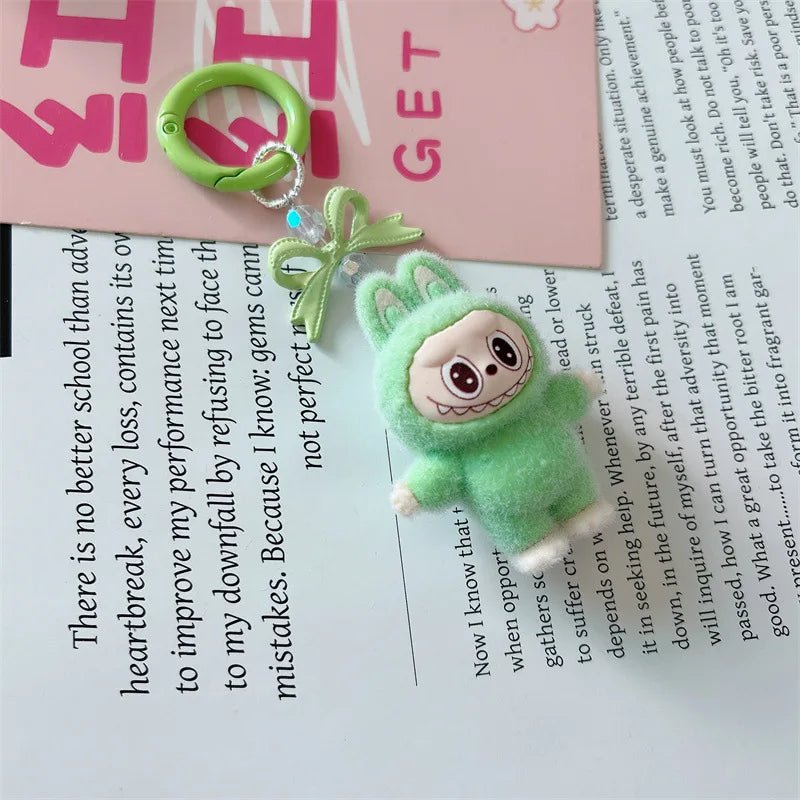 Cute Labubu Keychain Set
