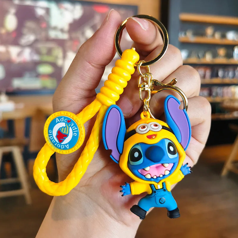 Cartoon Anime Keychain Set