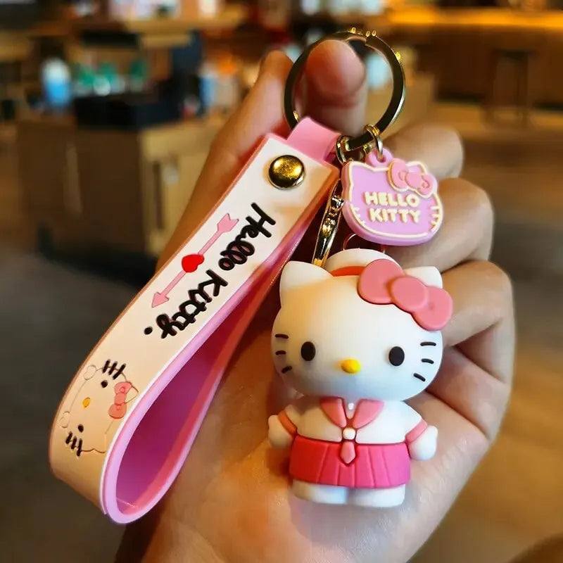 Hello Kitty and Cinnamoroll Keychains