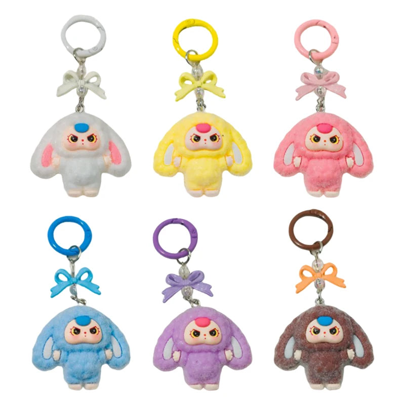 Labubu Bow Keychain