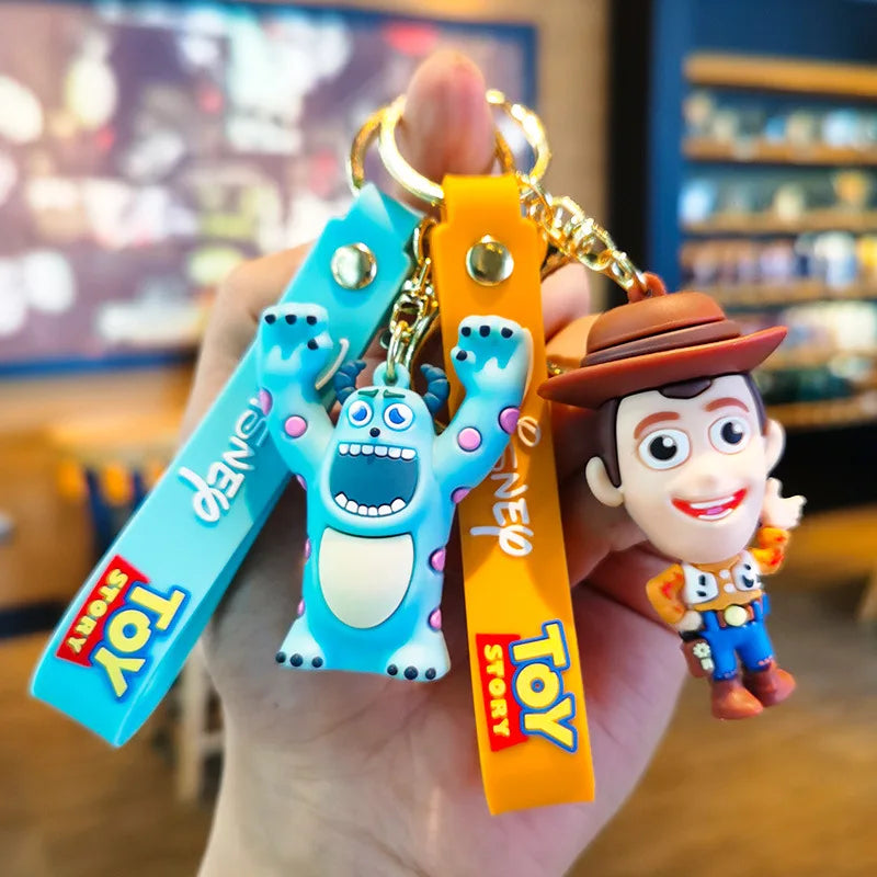 Cartoon Anime Keychain Set