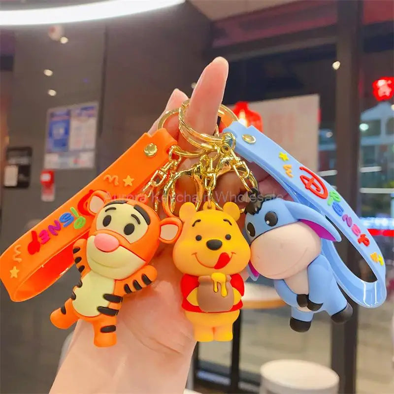 Cartoon Anime Keychain Set