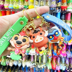 Cartoon Anime Keychain Set