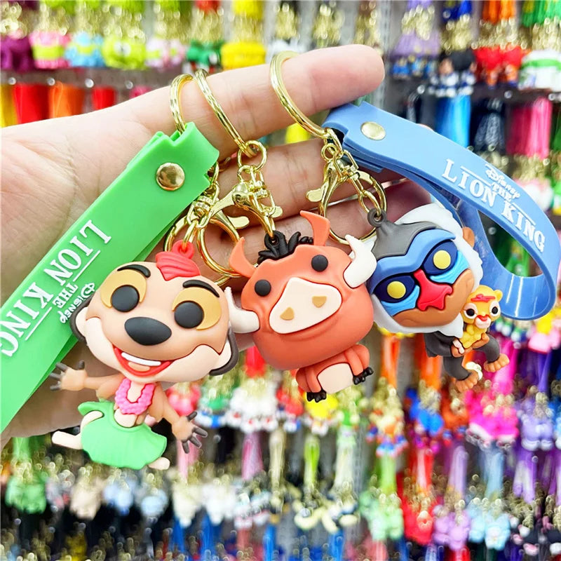 Cartoon Anime Keychain Set