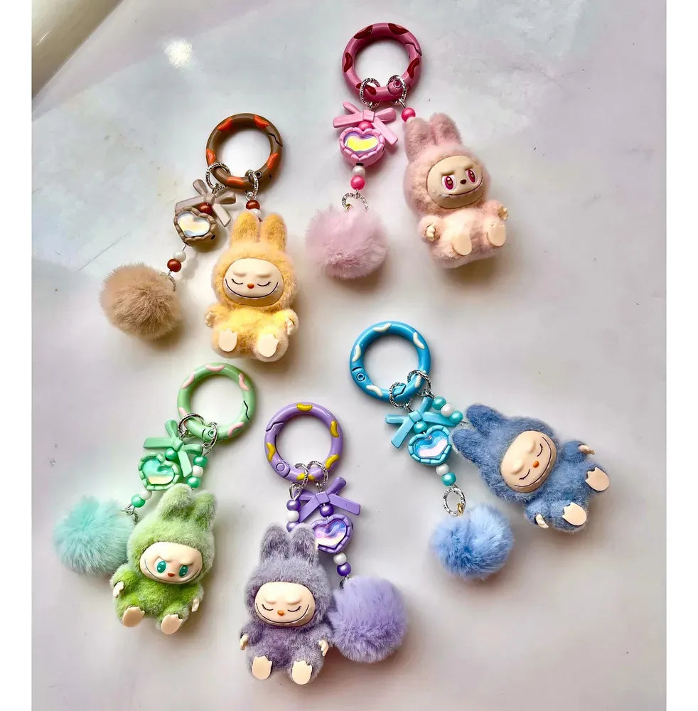 Labubu Mini Keychains